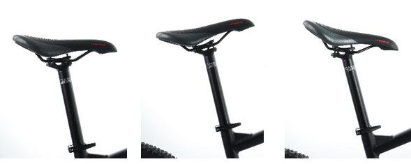 A nyereg vízszintes beállítása.